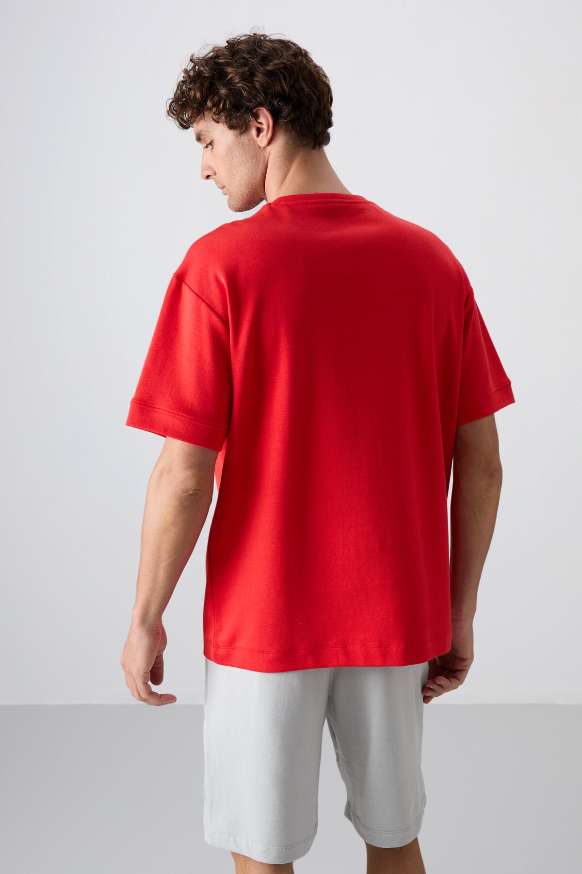 Fiesta Cotton Thick Soft Textured Oversize Fit Printed Men's T-Shirt - 88320