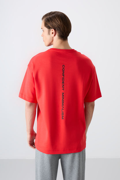 Fiesta Cotton Thick Soft Textured Oversize Fit Printed Men's T-Shirt - 88321