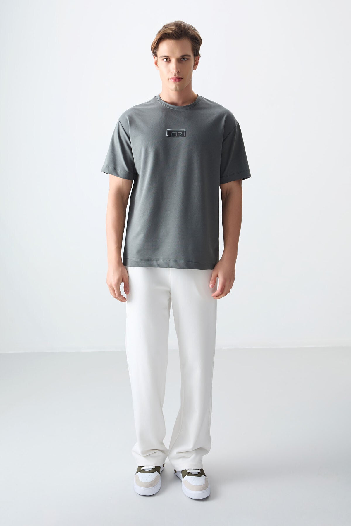 Cotton Right Thick Soft Oversize Fit Printed Men's T-Shirt - 88376