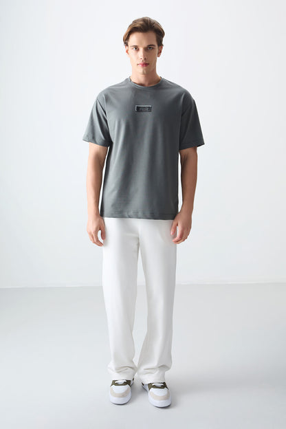 Cotton Right Thick Soft Oversize Fit Printed Men's T-Shirt - 88376