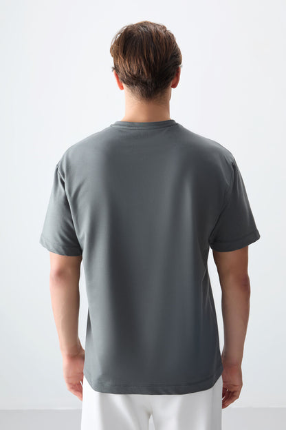 Cotton Right Thick Soft Oversize Fit Printed Men's T-Shirt - 88376