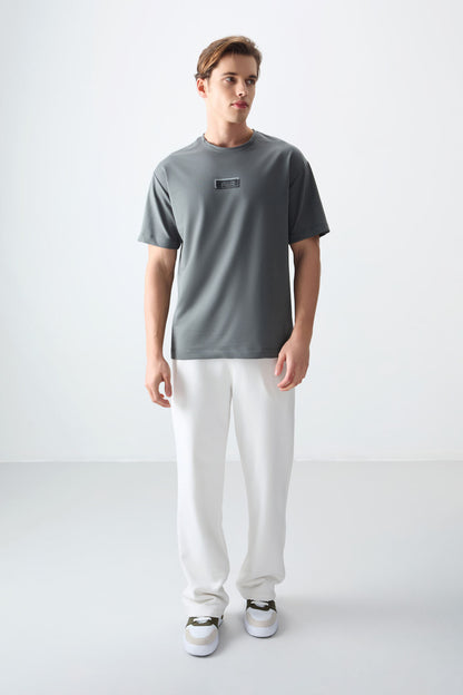 Cotton Right Thick Soft Oversize Fit Printed Men's T-Shirt - 88376