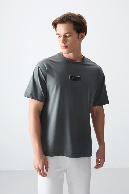 Cotton Right Thick Soft Oversize Fit Printed Men's T-Shirt - 88376