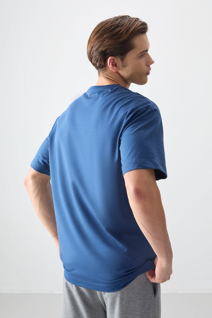 Parlament Cotton Thick Soft Textured Oversize Fit Printed Men's T-Shirt - 88376