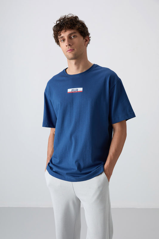 Parliament 100% Cotton Thick Soft Textured Oversize Fit Printed Men's T-Shirt - 88359