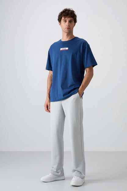 Parliament 100% Cotton Thick Soft Textured Oversize Fit Printed Men's T-Shirt - 88359