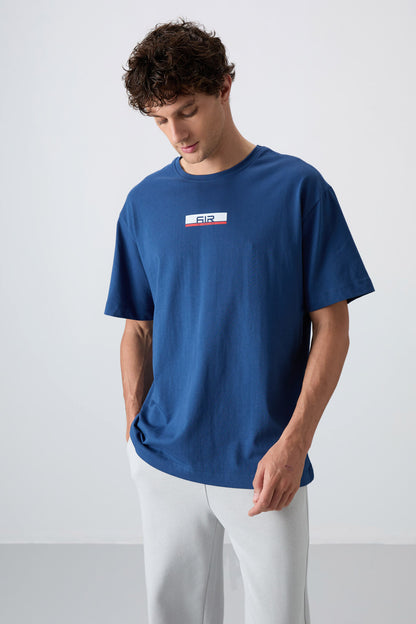 Parliament 100% Cotton Thick Soft Textured Oversize Fit Printed Men's T-Shirt - 88359