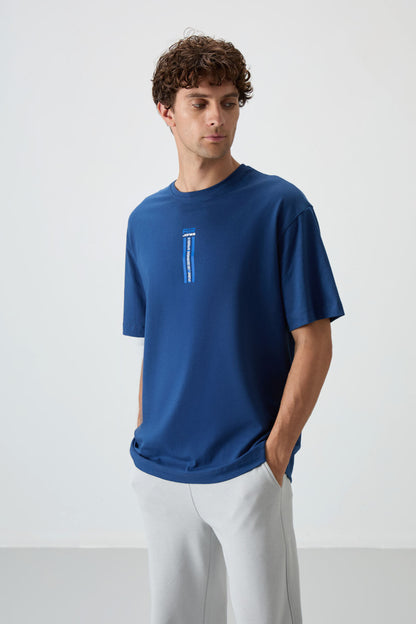 Parliament 100% Cotton Thick Soft Textured Oversize Fit Printed Men's T-Shirt - 88360