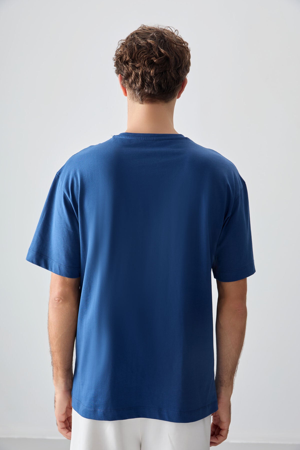 Parliament 100% Cotton Thick Soft Textured Oversize Fit Printed Men's T-Shirt - 88358
