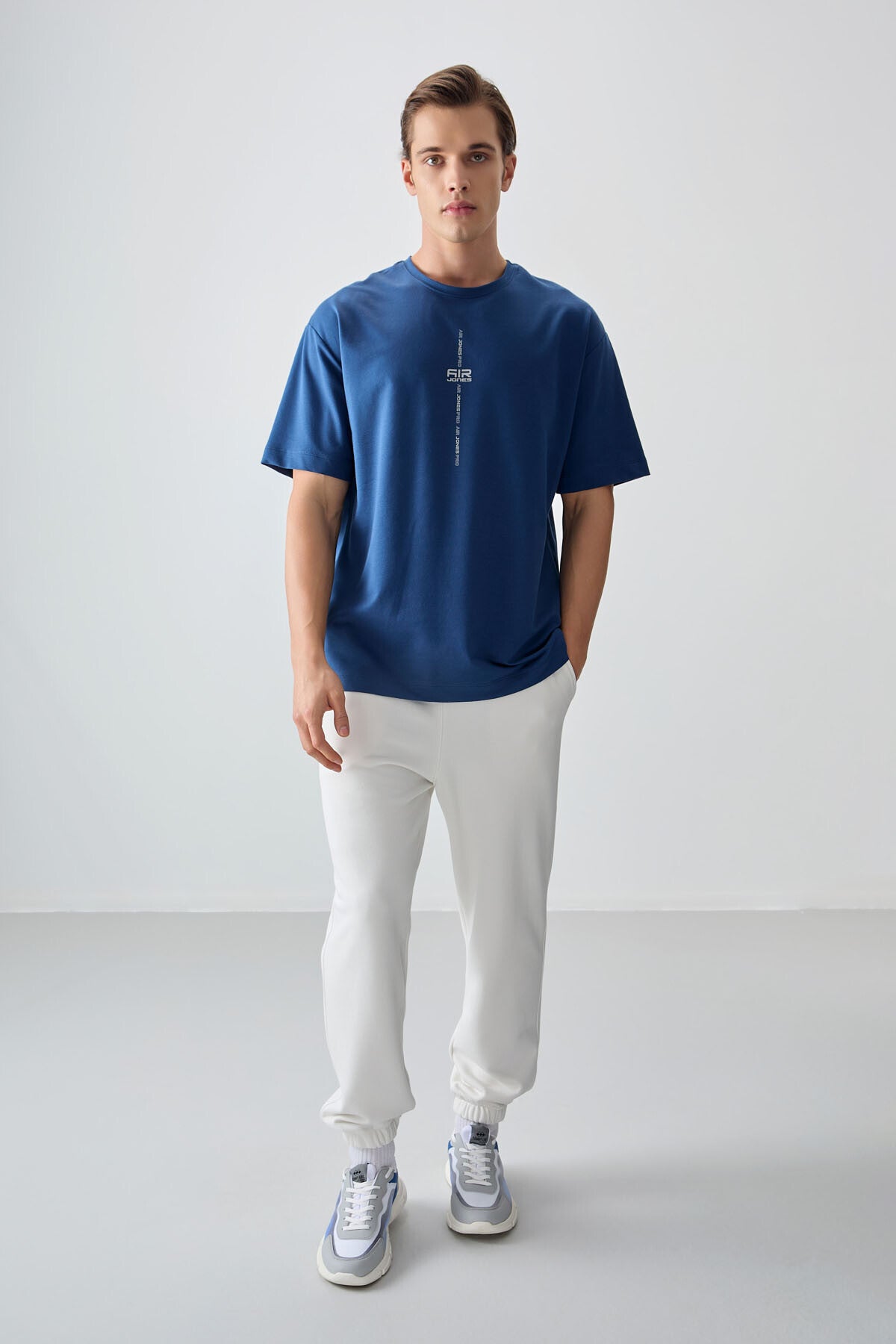 Parliament Cotton Thick Soft Textured Oversize Fit Printed Men's T-Shirt - 88373