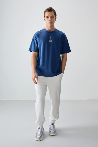 Parliament Cotton Thick Soft Textured Oversize Fit Printed Men's T-Shirt - 88373