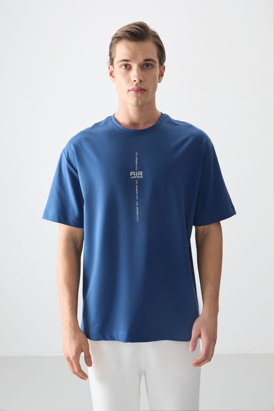 Parliament Cotton Thick Soft Textured Oversize Fit Printed Men's T-Shirt - 88373