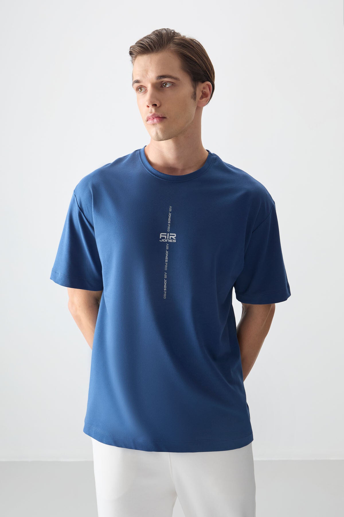 Parliament Cotton Thick Soft Textured Oversize Fit Printed Men's T-Shirt - 88373