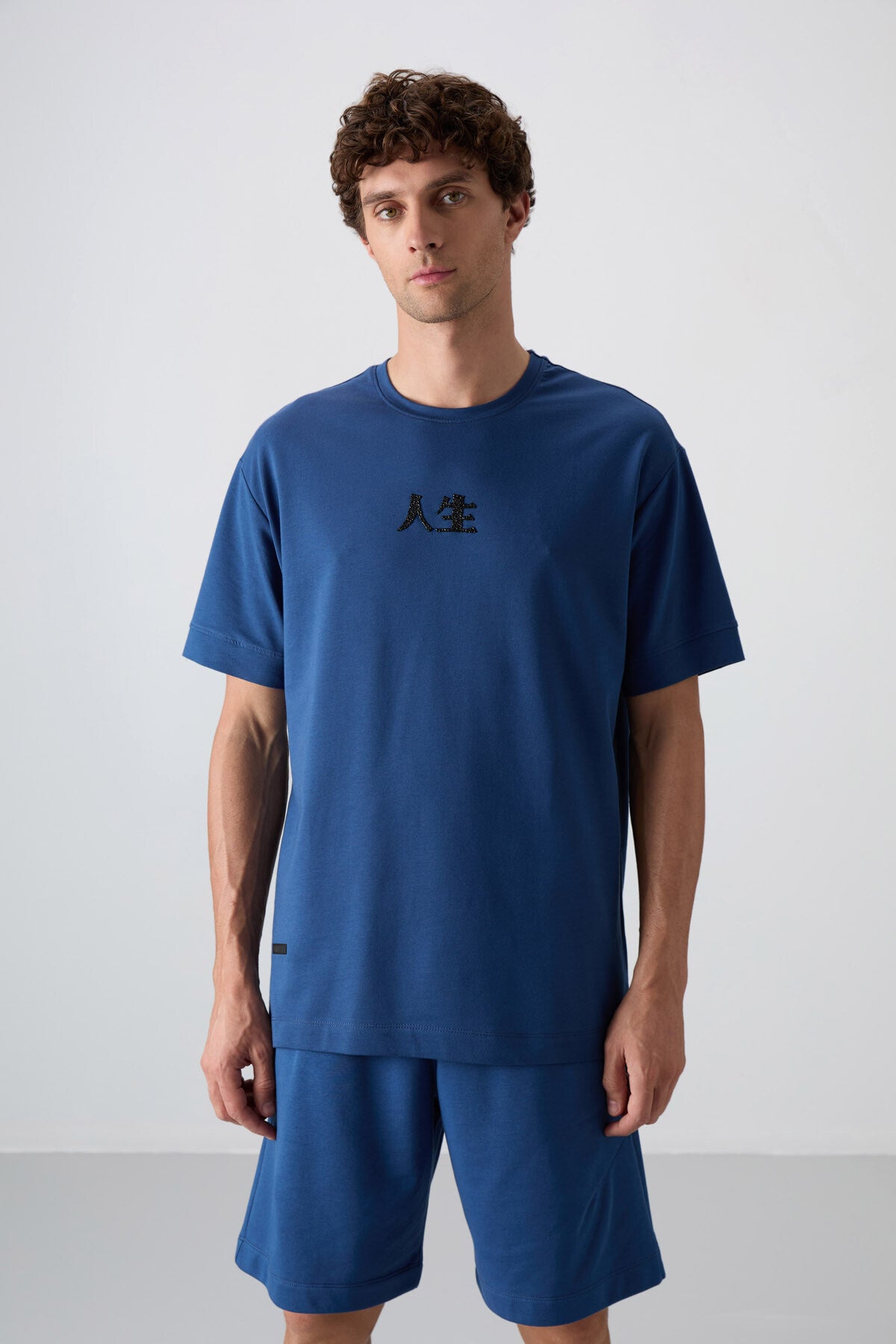 Parliament Cotton Thick Soft Textured Oversize Fit Printed Men's T-Shirt - 88342