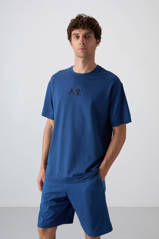 Parliament Cotton Thick Soft Textured Oversize Fit Printed Men's T-Shirt - 88342