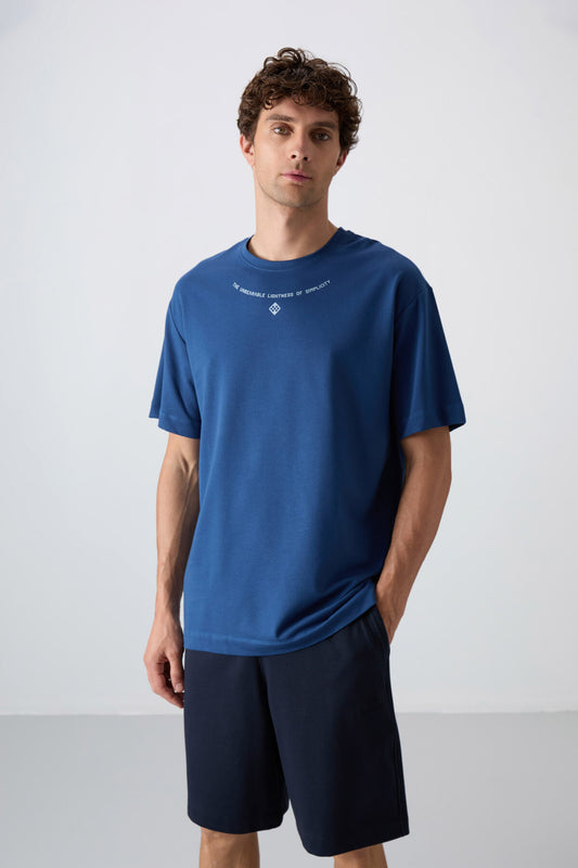 Parliament Cotton Thick Soft Textured Oversize Fit Printed Men's T-Shirt - 88343