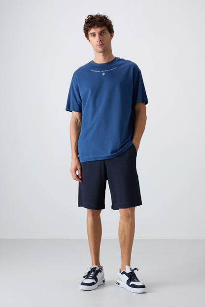 Parliament Cotton Thick Soft Textured Oversize Fit Printed Men's T-Shirt - 88343