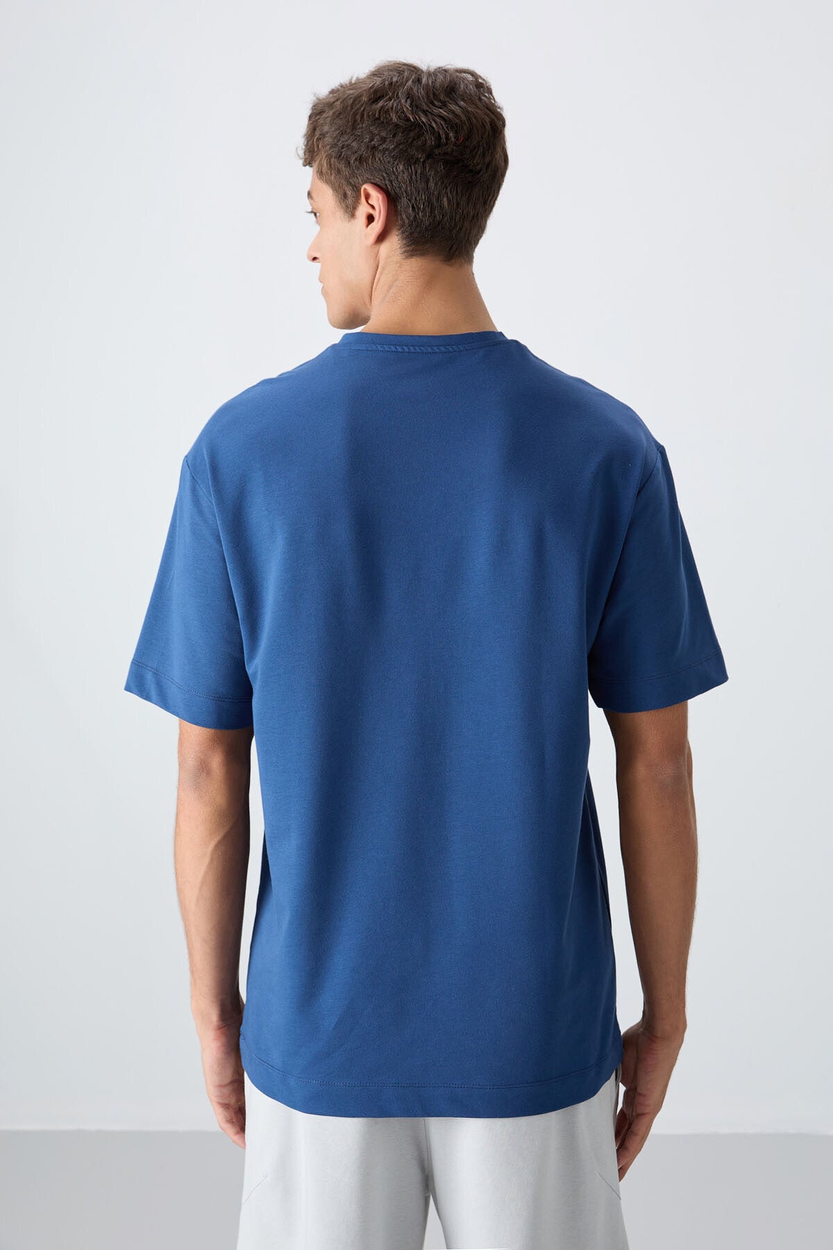 Parliament Cotton Thick Soft Textured Oversize Fit Printed Men's T-Shirt - 88345