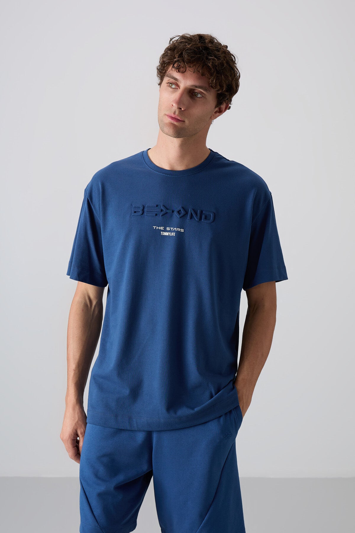 Parliament Cotton Thick Soft Textured Oversize Fit Printed Men's T-Shirt - 88328