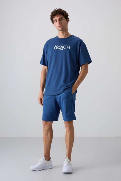 Parlament Cotton Thick Soft Textured Oversize Fit Printed Men's T-Shirt - 88329