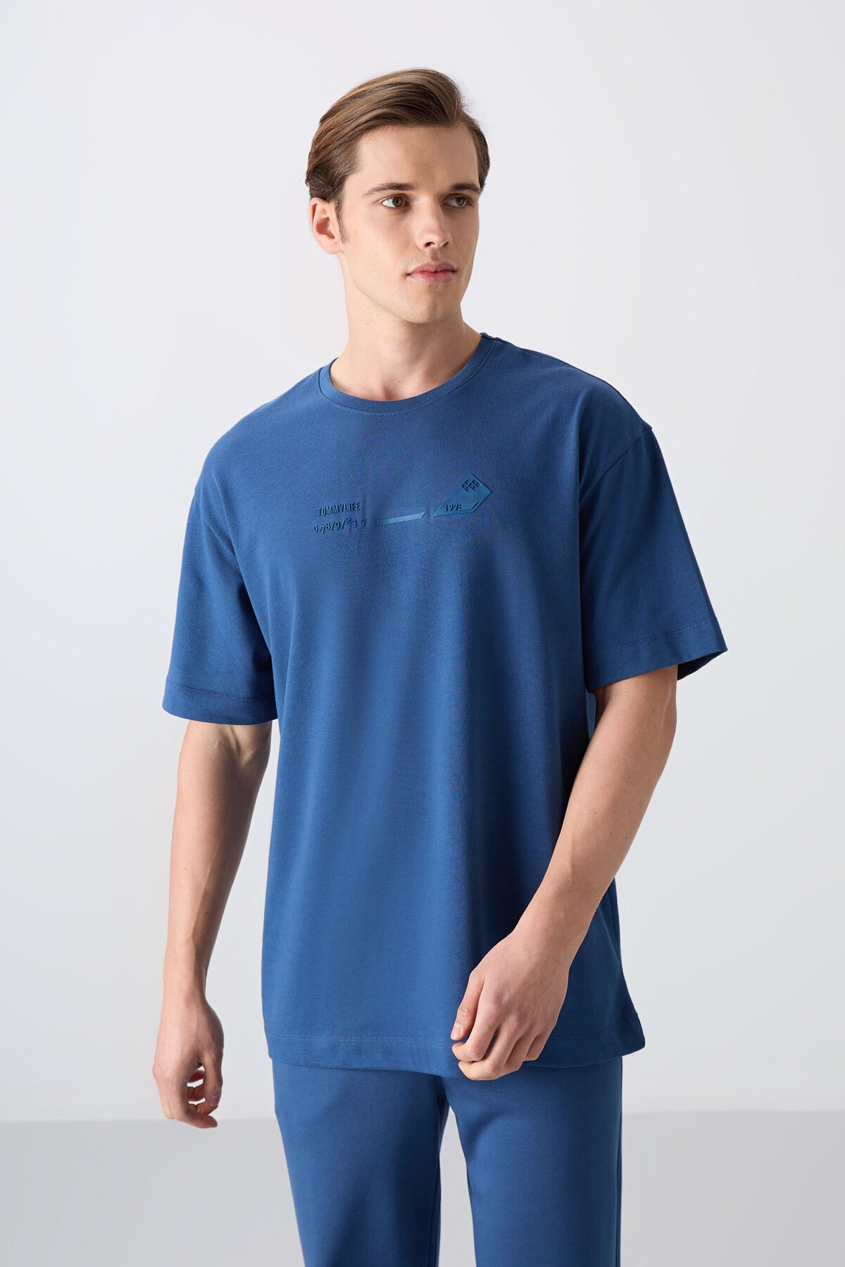 Parliament Cotton Thick Soft Textured Oversize Fit Printed Men's T-Shirt - 88330