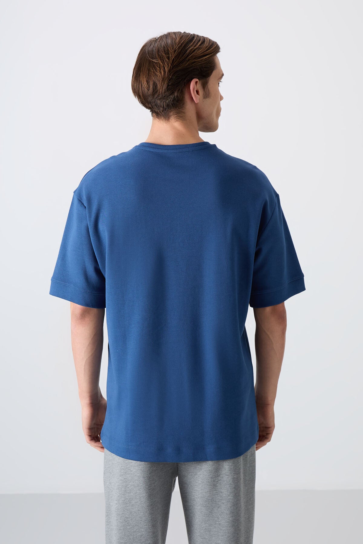Parliament Cotton Thick Soft Textured Oversize Fit Printed Men's T-Shirt - 88322