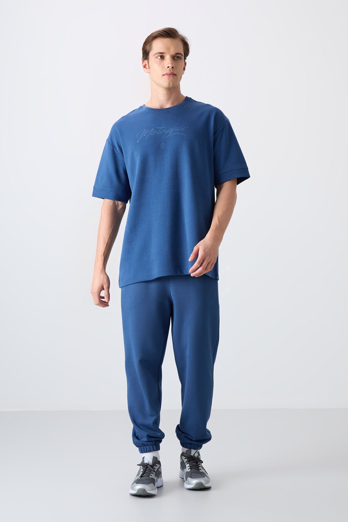 Parliament Cotton Thick Soft Textured Oversize Fit Printed Men's T-Shirt - 88320