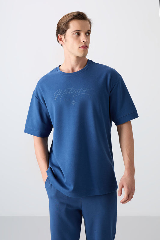 Parliament Cotton Thick Soft Textured Oversize Fit Printed Men's T-Shirt - 88320