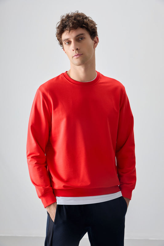 Fiesta Cotton Soft Textured Standard Fit Basic Men's Sweatshirt - 88363