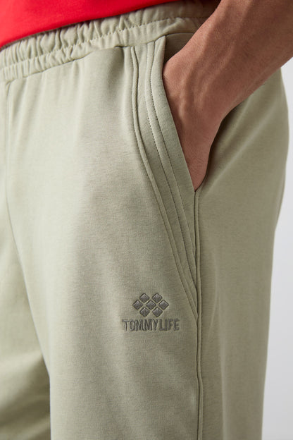 Cotton Blend Thick Soft Textured Comfort Fit Basic Men's Shorts - 81260