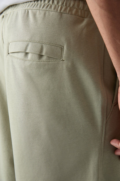 Cotton Padded Thick Soft Textured Comfort Fit Basic Men's Shorts - 81261