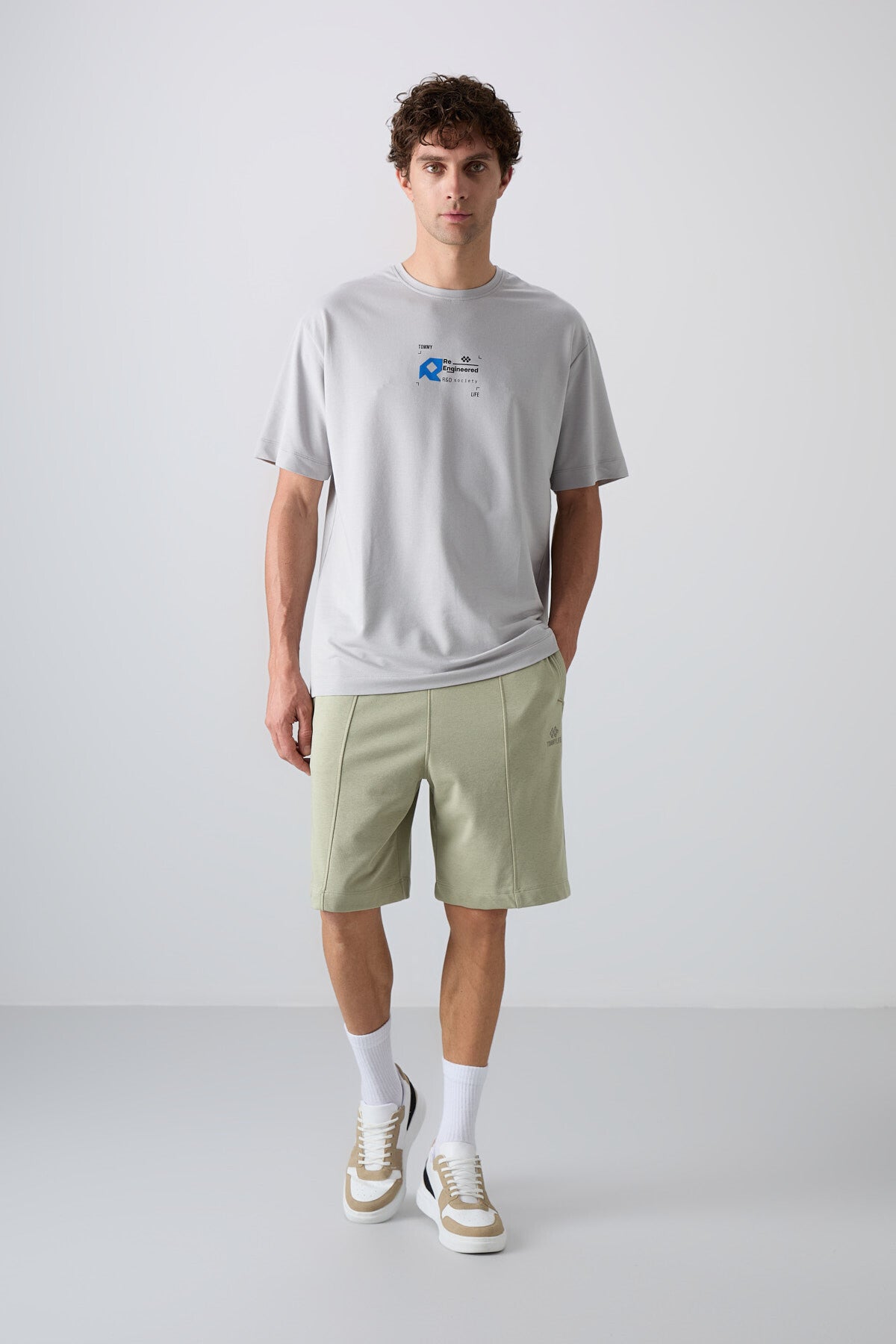 Cotton Padded Thick Soft Textured Comfort Fit Basic Men's Shorts - 81261