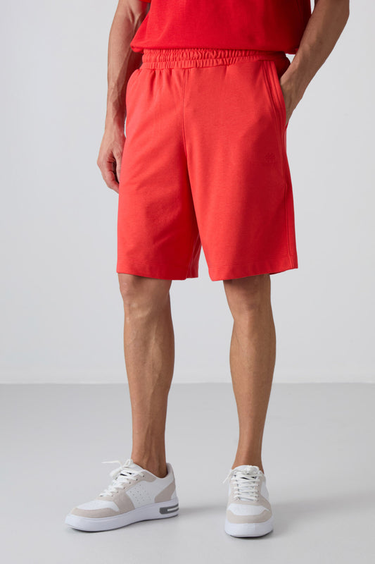 Fiesta Cotton Thick Soft Textured Comfort Fit Basic Men's Shorts - 81260