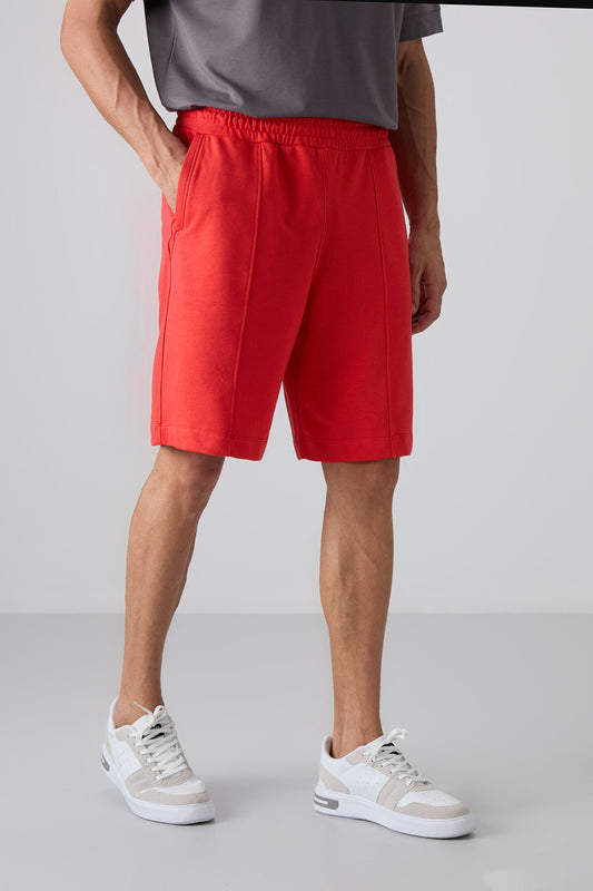Fiesta Cotton Thick Soft Textured Comfort Fit Basic Men's Shorts - 81261