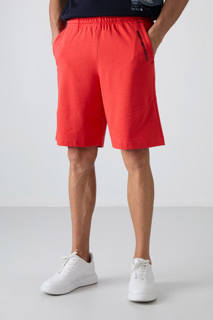 Fiesta Cotton Thick Soft Textured Comfort Fit Printed Men's Shorts - 81263