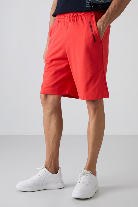Fiesta Cotton Thick Soft Textured Comfort Fit Printed Men's Shorts - 81263