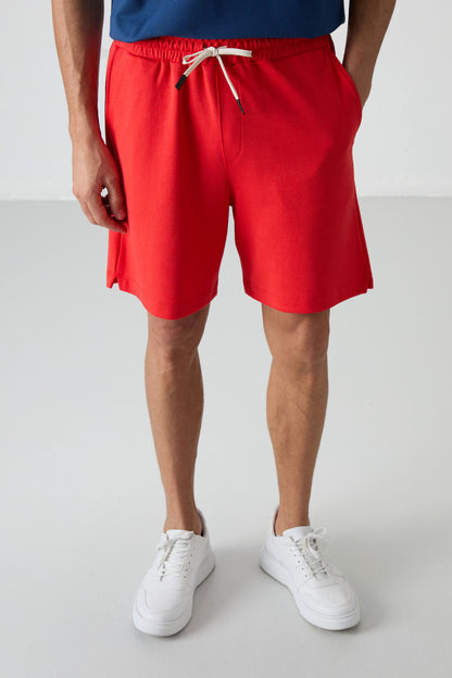 Fiesta Cotton Thick Soft Textured Comfort Fit Basic Men's Shorts - 81274