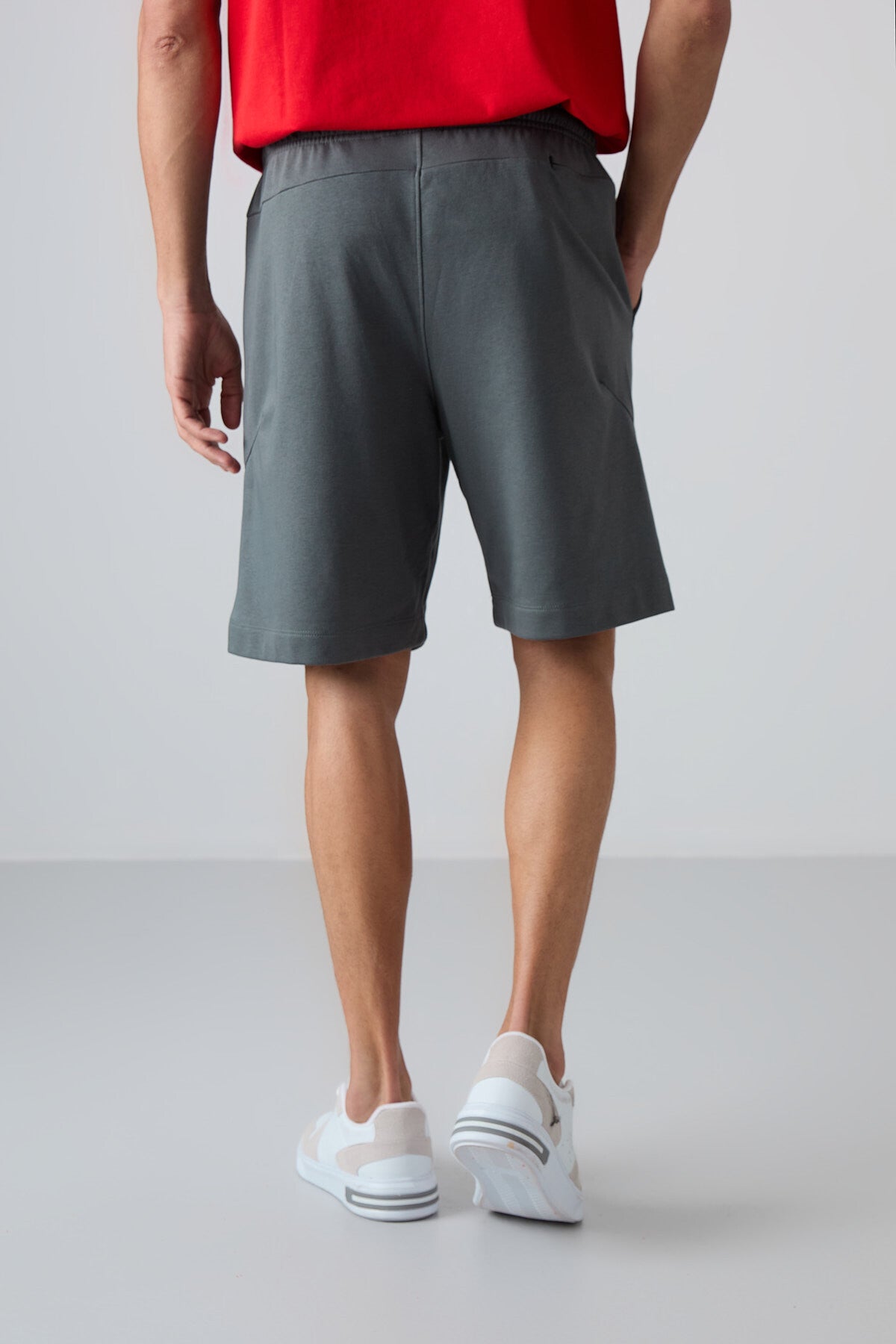 Cotton Thick Soft Textured Comfort Fit Printed Men's Shorts - 81263