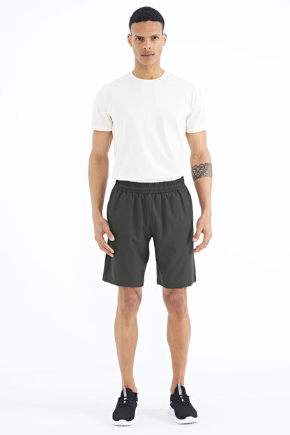 Men's Stretch Detailed Elastane Shorts - 81238