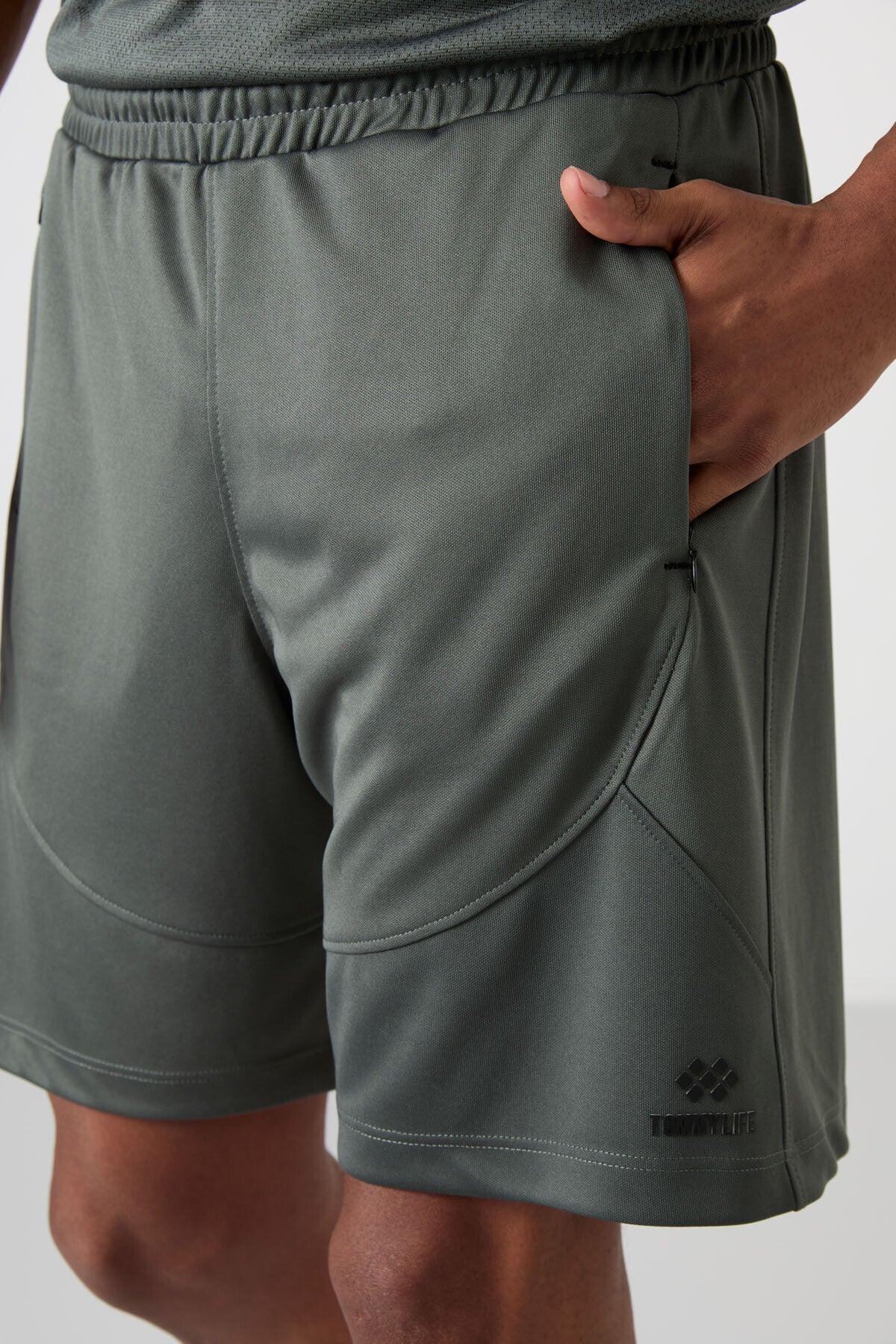 Rights Polyester Thick Soft Comfort Fit Men's Shorts - 81271