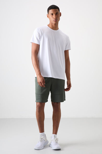 Rights Polyester Thick Soft Comfort Fit Men's Shorts - 81272
