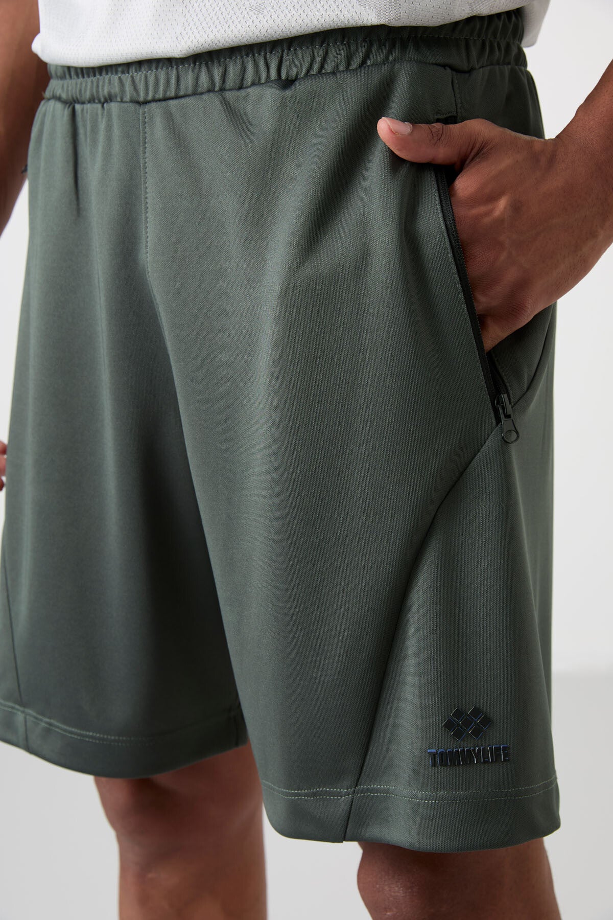 Rights Polyester Thick Soft Comfort Fit Men's Shorts - 81273