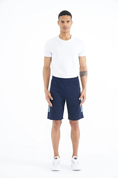 Indigo Standard Fit Men's Shorts - 81249