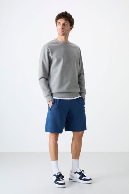 Parliament Hidden Zipper Back Pocket Laced Standard Fit Men's Shorts - 81136