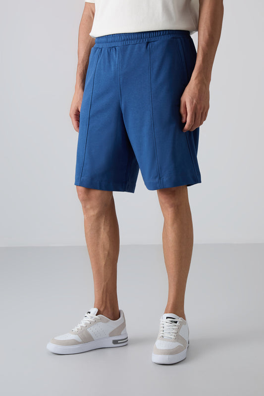 Parliament Cotton Thick Soft Textured Comfort Fit Basic Men's Shorts - 81261