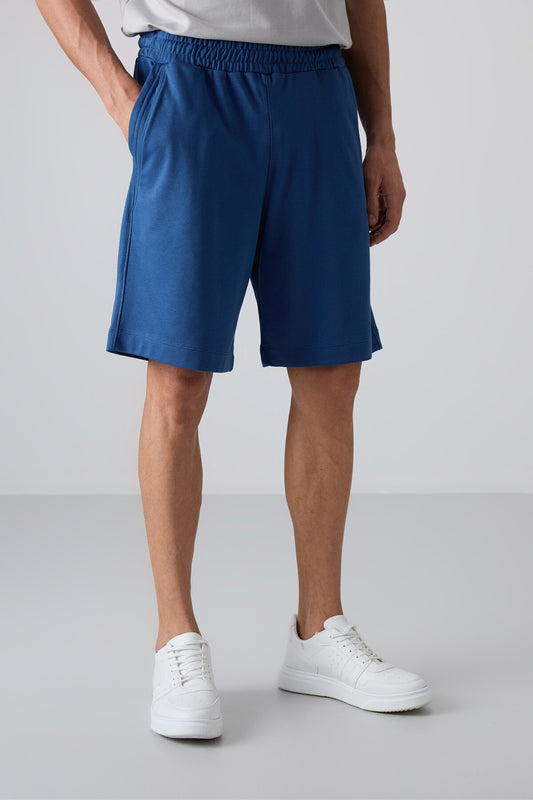 Parliament Cotton Thick Soft Textured Comfort Fit Basic Men's Shorts - 81260