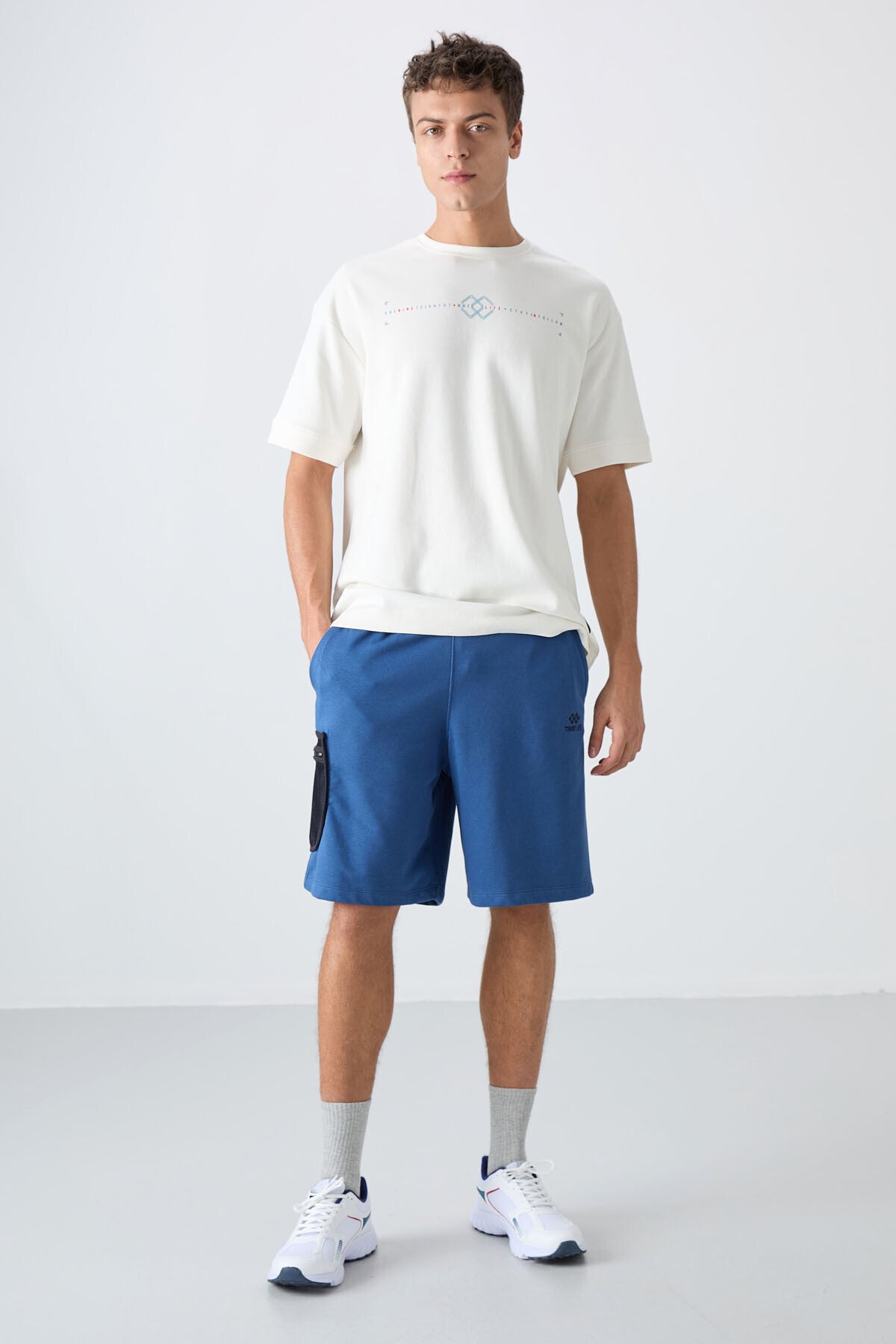 Parliament Cotton Thick Soft Textured Comfort Fit Printed Men's Shorts - 81266