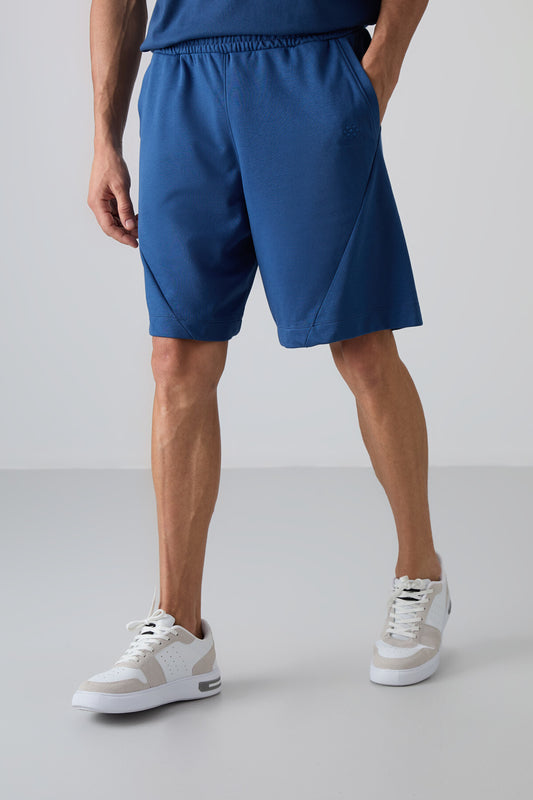 Parlament Cotton Thick Soft Textured Comfort Fit Printed Men's Shorts - 81264