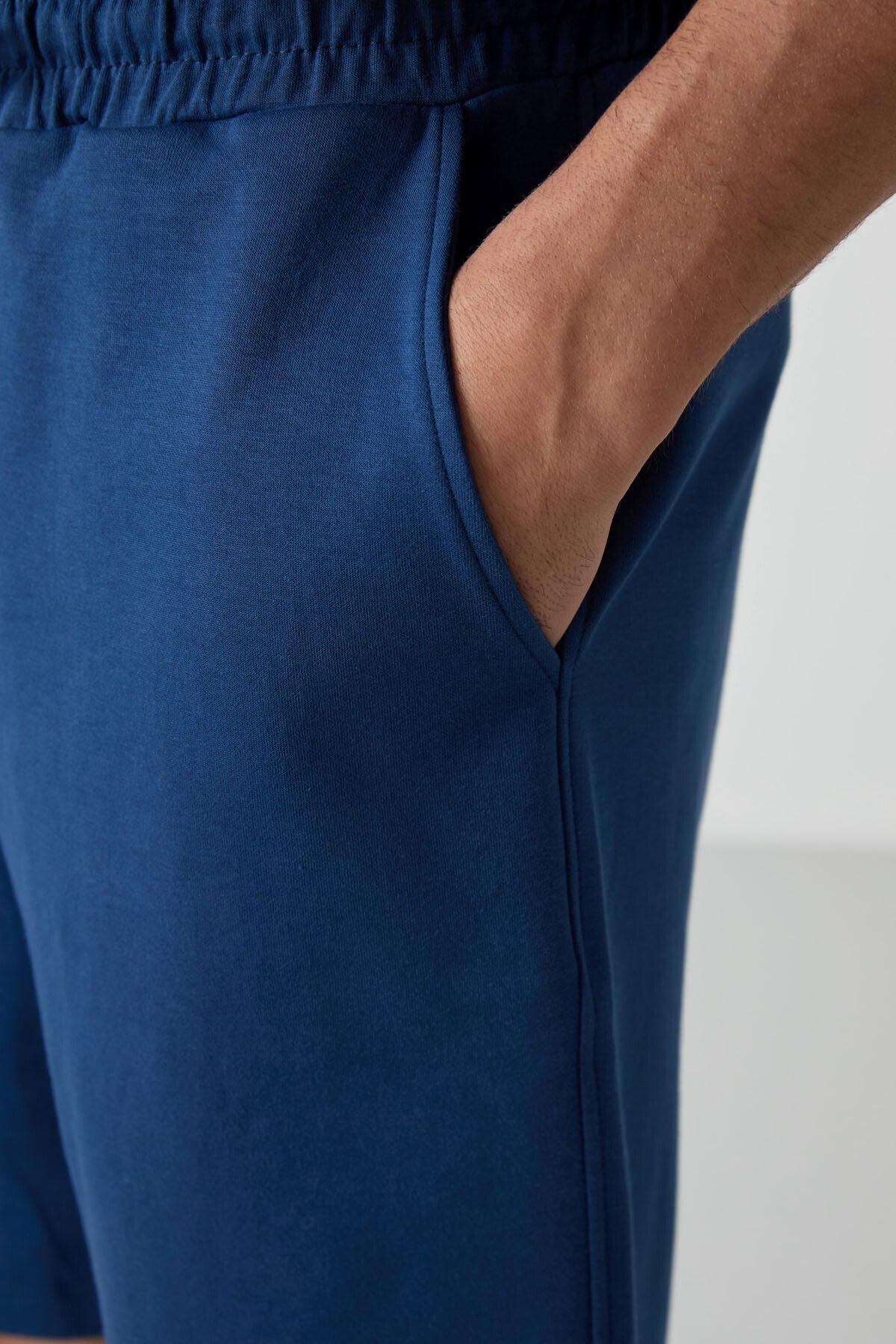 Parlament Cotton Thick Soft Textured Oversize Fit Basic Men's Shorts Set - 85249