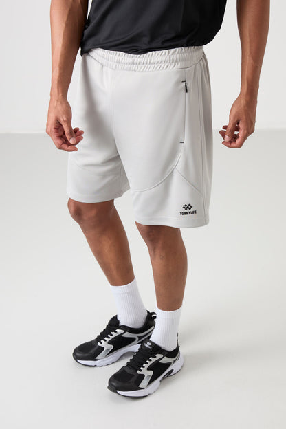 Stone Polyester Thick Soft Comfort Fit Men's Shorts - 81271